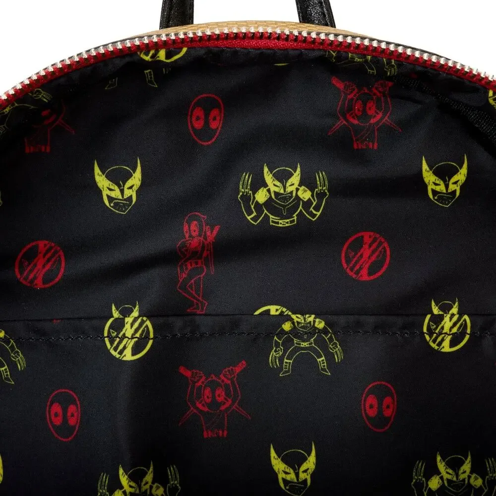 Loungefly Marvel Deadpool 3 Tier Mini Backpack